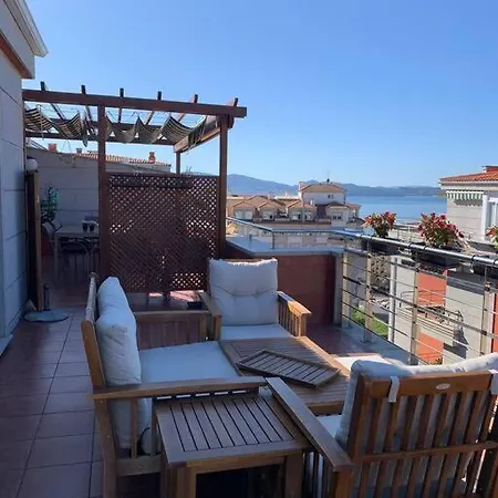 ático Con Terraza Y Vistas Al Mar Sanxenxo